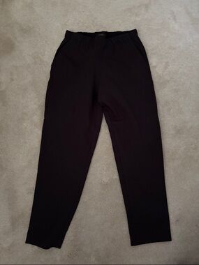 Quince Black Women's Tapered Track Joggers